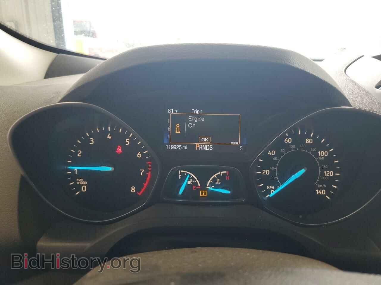 2017 FORD ESCAPE - VIN: 1FMCU0F78HUD94983 - Фото 9