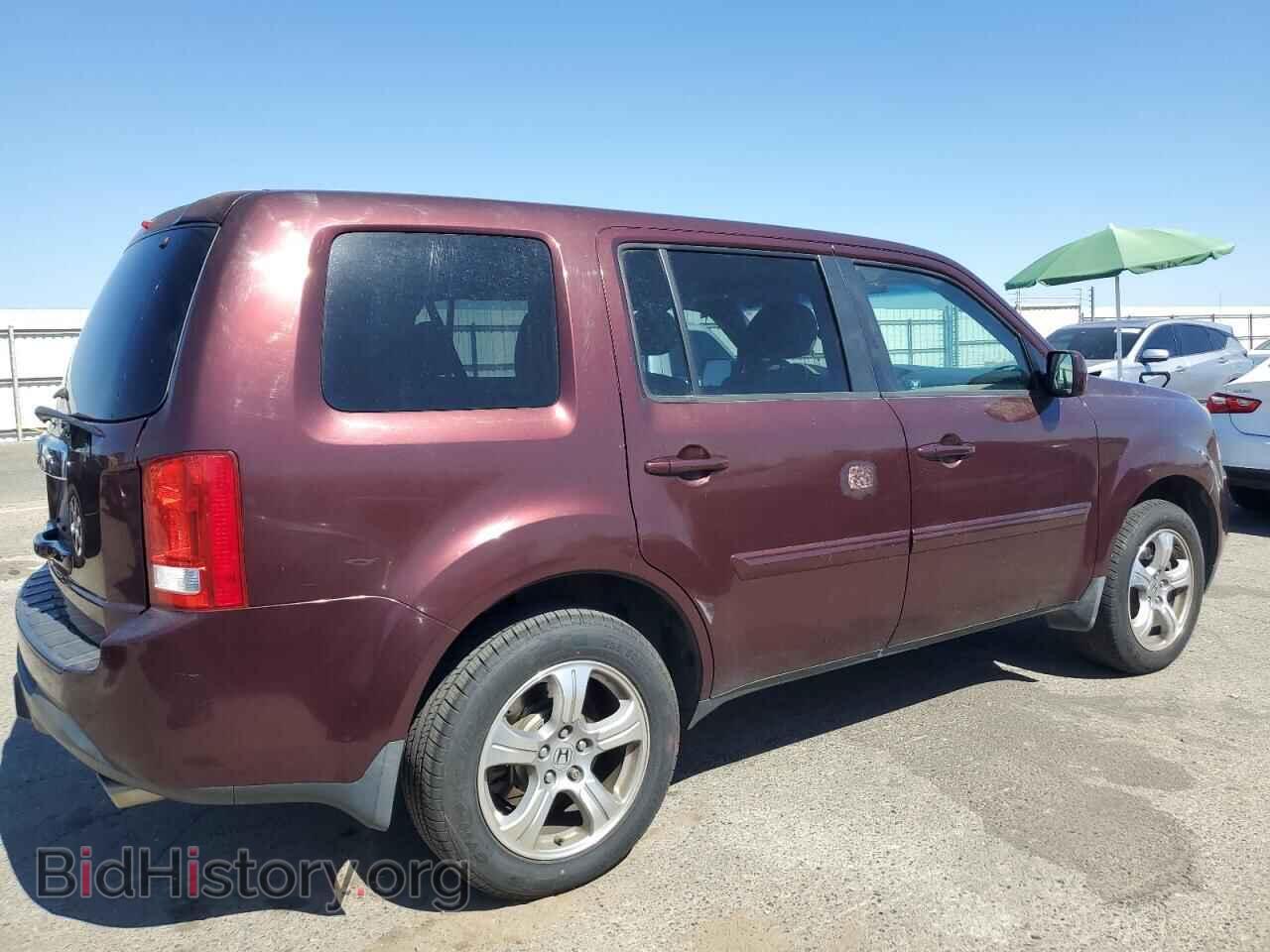 2012 HONDA PILOT - VIN: 5FNYF3H45CB032975 - Фото 3