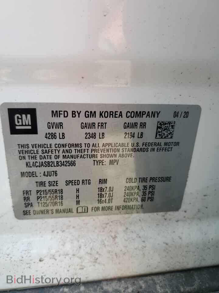 2020 BUICK ENCORE - VIN: KL4CJASB2LB342566 - Photo 13