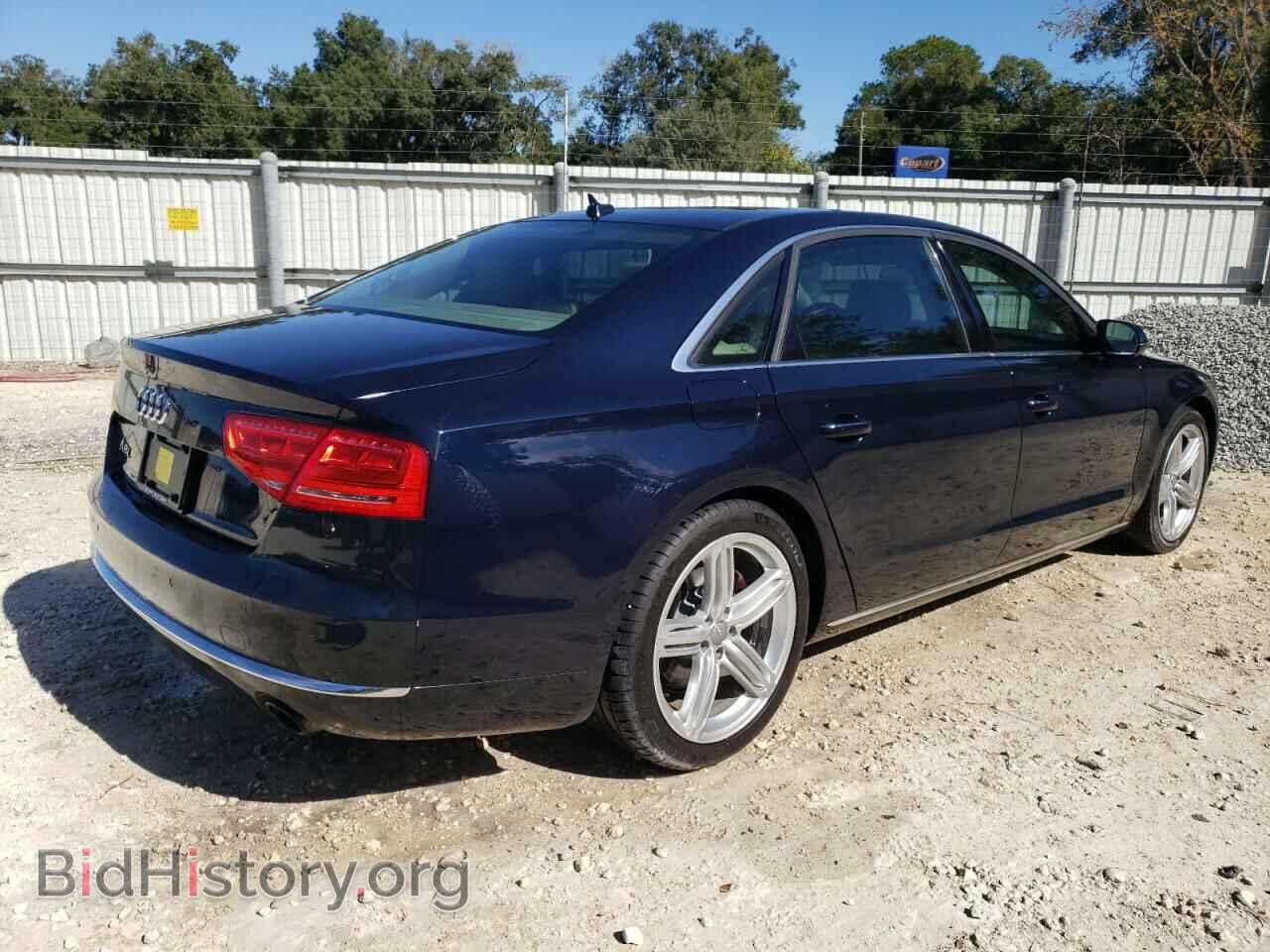 2013 AUDI A8 - VIN: WAURGAFD8DN000482 - Фото 4