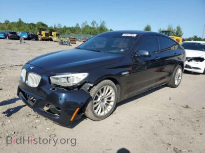 2012 BMW 5 SERIES Xigt, черный — VIN WBASP4C58CC341908, Copart