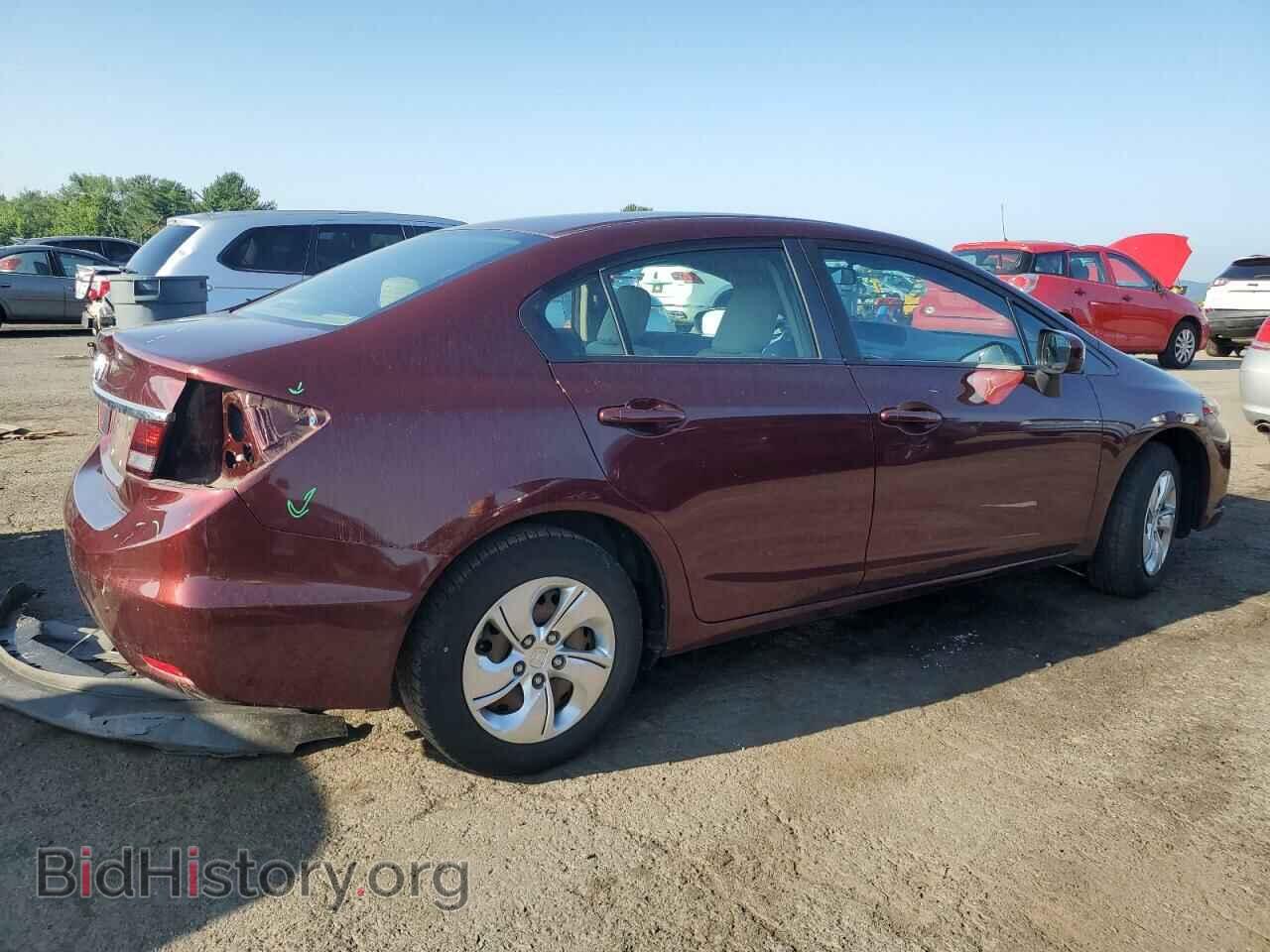 2015 HONDA CIVIC - VIN: 19XFB2F52FE218606 - Фото 3