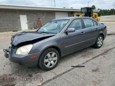 2008 Kia OPTIMA LX, gray — VIN KNAGE123285244287, Copart
