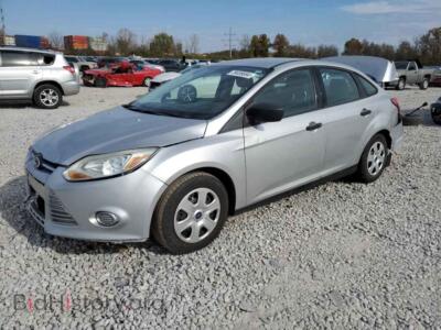 2012 Ford FOCUS S, silver — VIN 1FAHP3E21CL474428, Copart