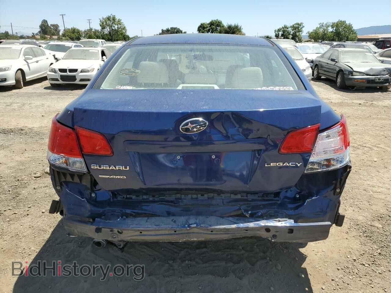 2010 SUBARU LEGACY - VIN: 4S3BMCB65A3221559 - Фото 6