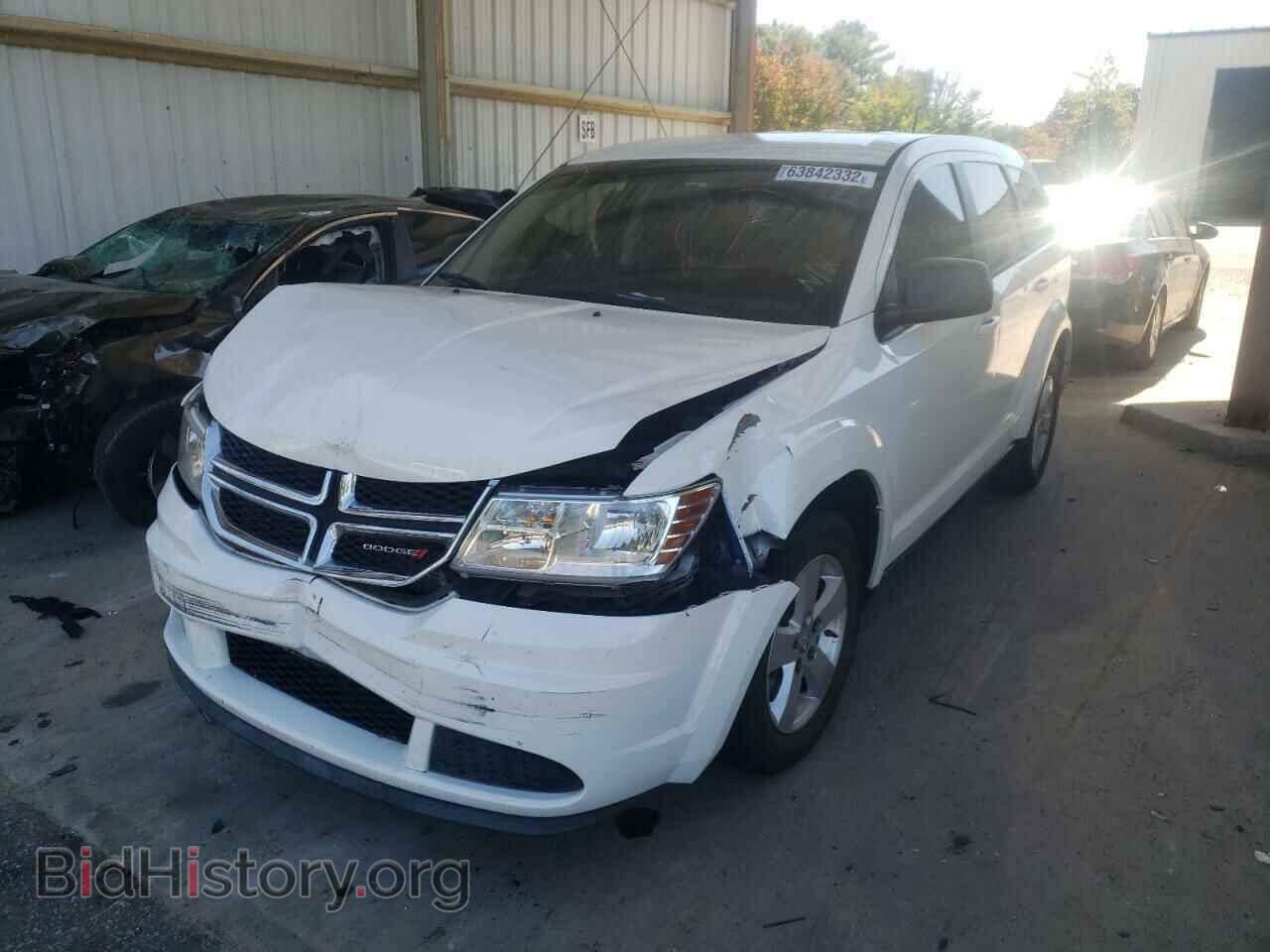 2015 DODGE JOURNEY - VIN: 3C4PDCAB6FT618293 - Фото 2
