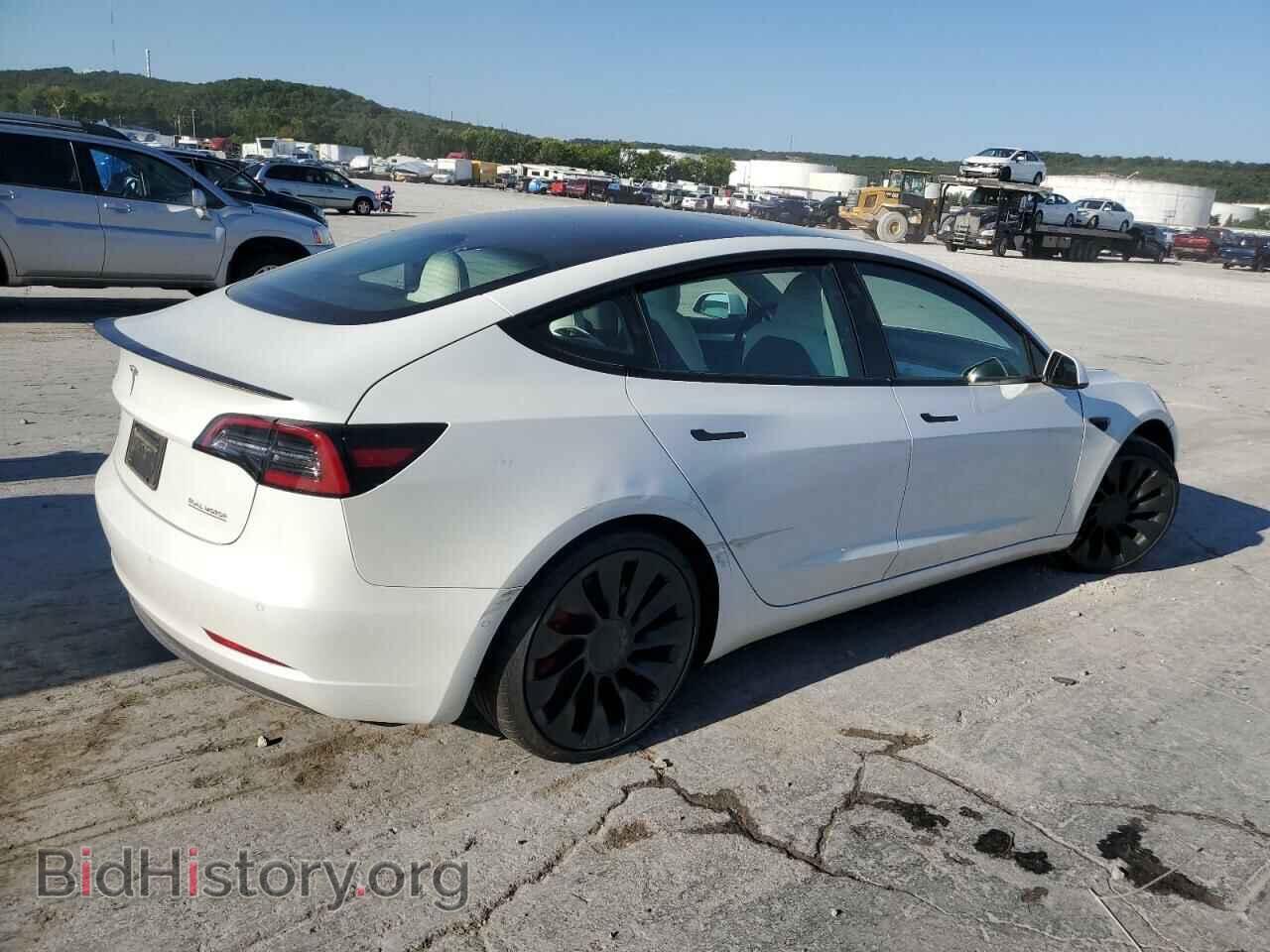 2022 TESLA MODEL 3 - VIN: 5YJ3E1EC5NF299131 - Фото 3