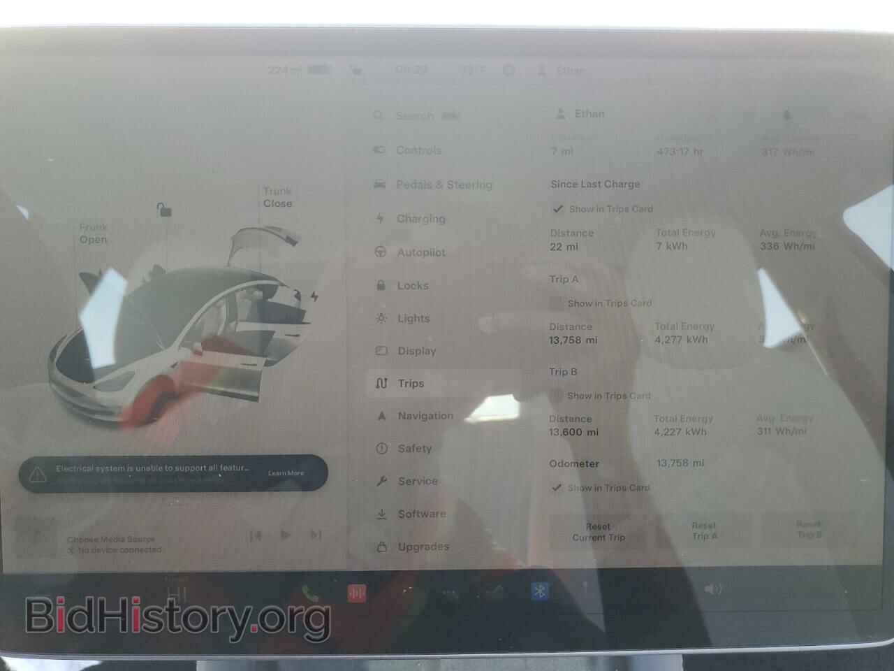2022 TESLA MODEL 3 - VIN: 5YJ3E1EC5NF299131 - Фото 9