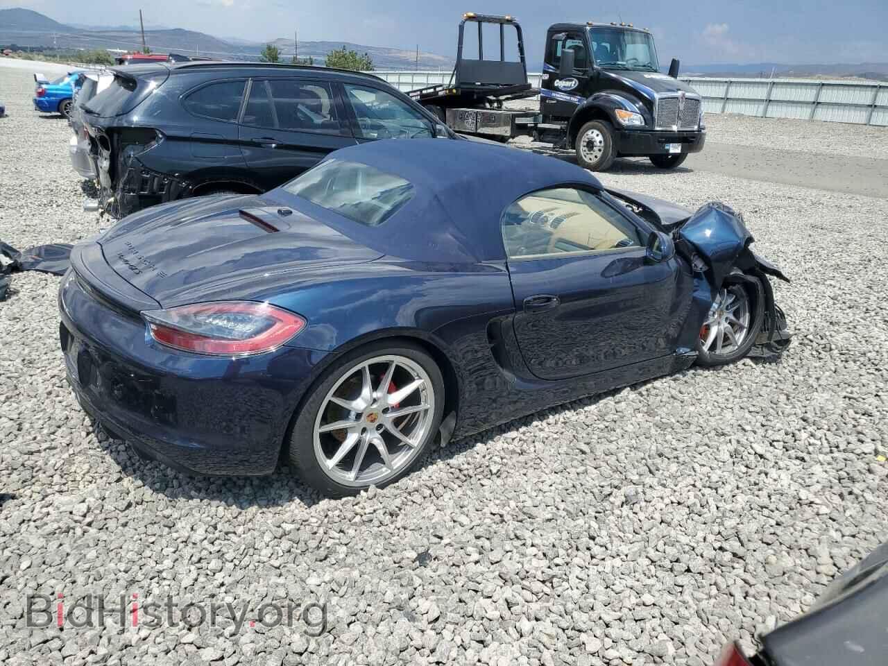 2015 PORSCHE BOXSTER - VIN: WP0CB2A8XFS140545 - Фото 3