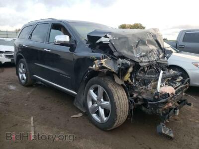 2012 Dodge DURANGO Durango CI, black — VIN 1C4RDJEG9CC217962, Copart