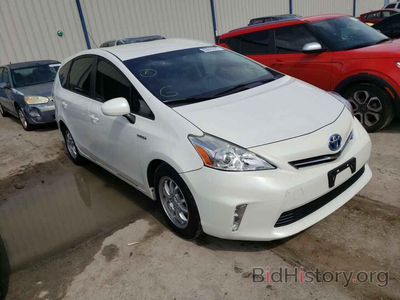 Фотография JTDZN3EU2C3041576 - TOYOTA PRIUS 2012