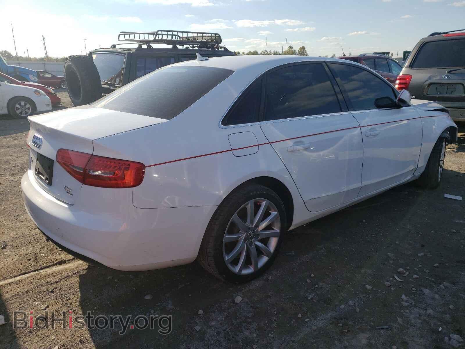 2013 AUDI A4 - VIN: WAUFFAFL3DN047187 - Фото 4