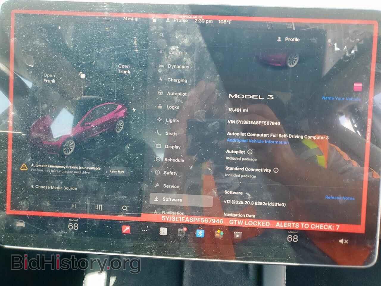 2023 TESLA MODEL 3 - VIN: 5YJ3E1EA8PF567946 - Photo 9