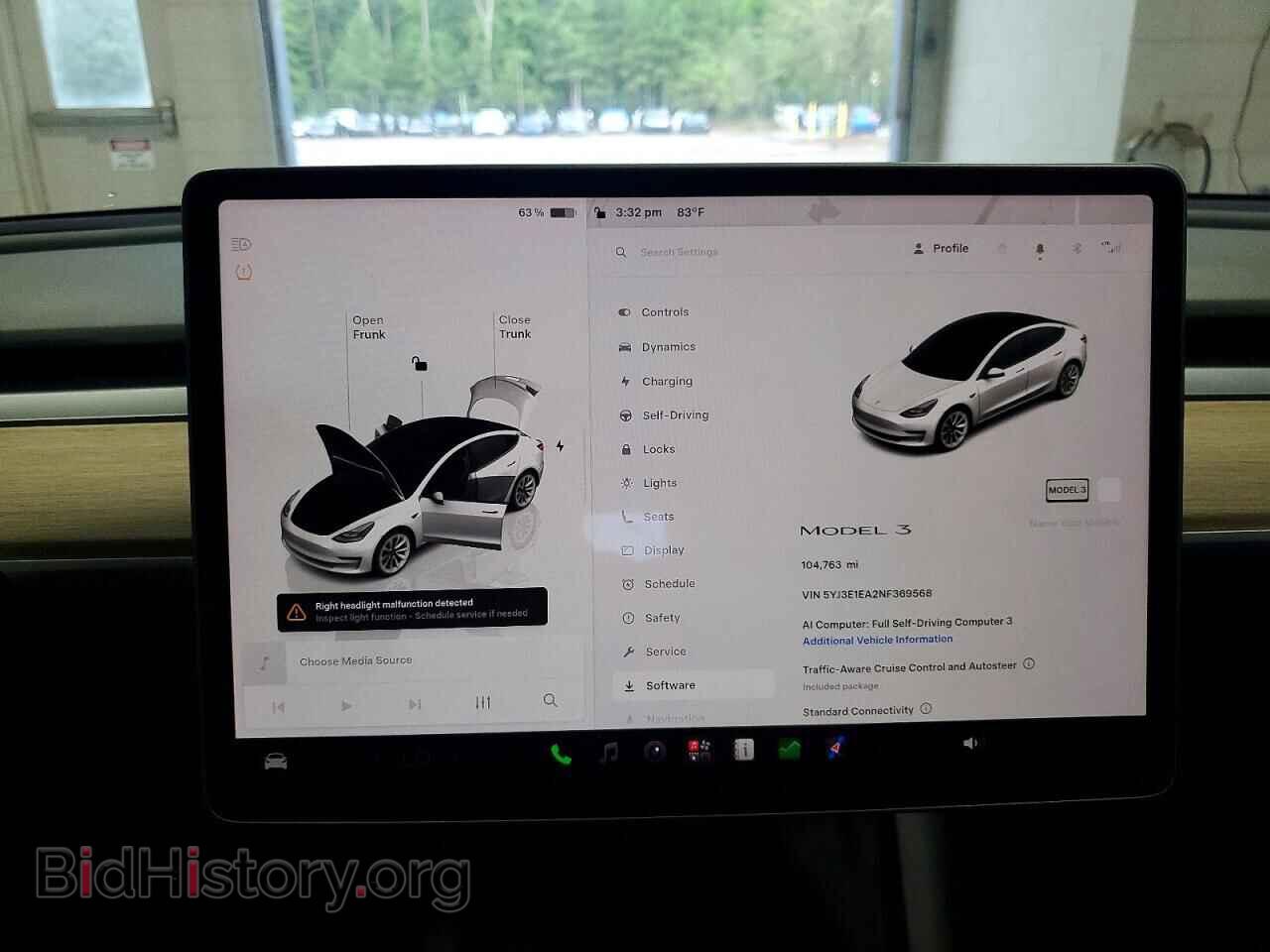 2022 TESLA MODEL 3 - VIN: 5YJ3E1EA2NF369568 - Photo 9