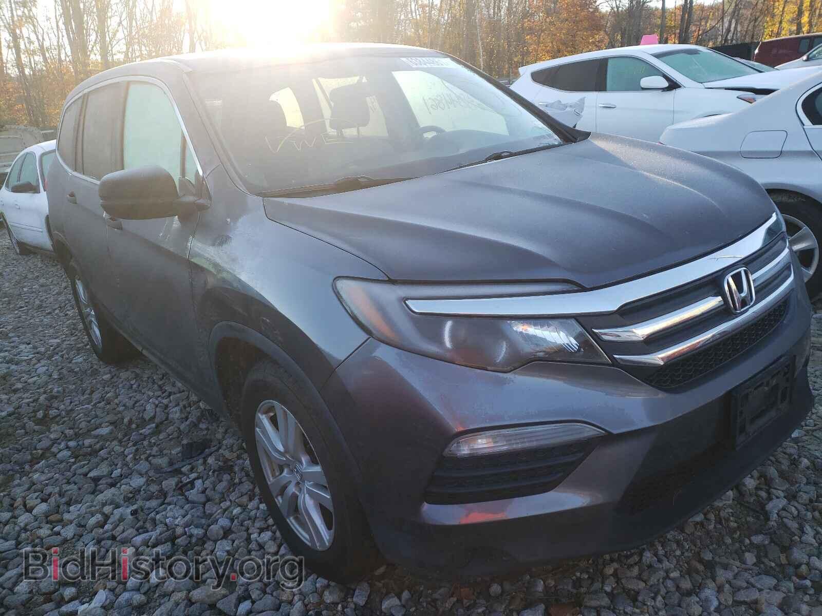 Фотография 5FNYF6H14GB112703 - HONDA PILOT 2016