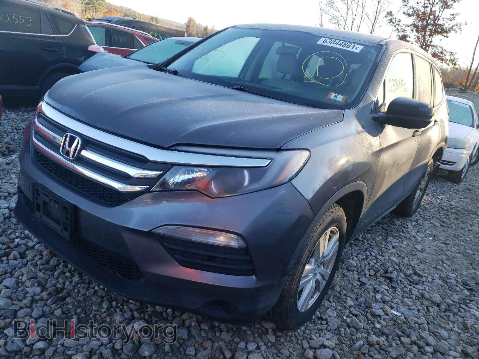 2016 HONDA PILOT - VIN: 5FNYF6H14GB112703 - Фото 2