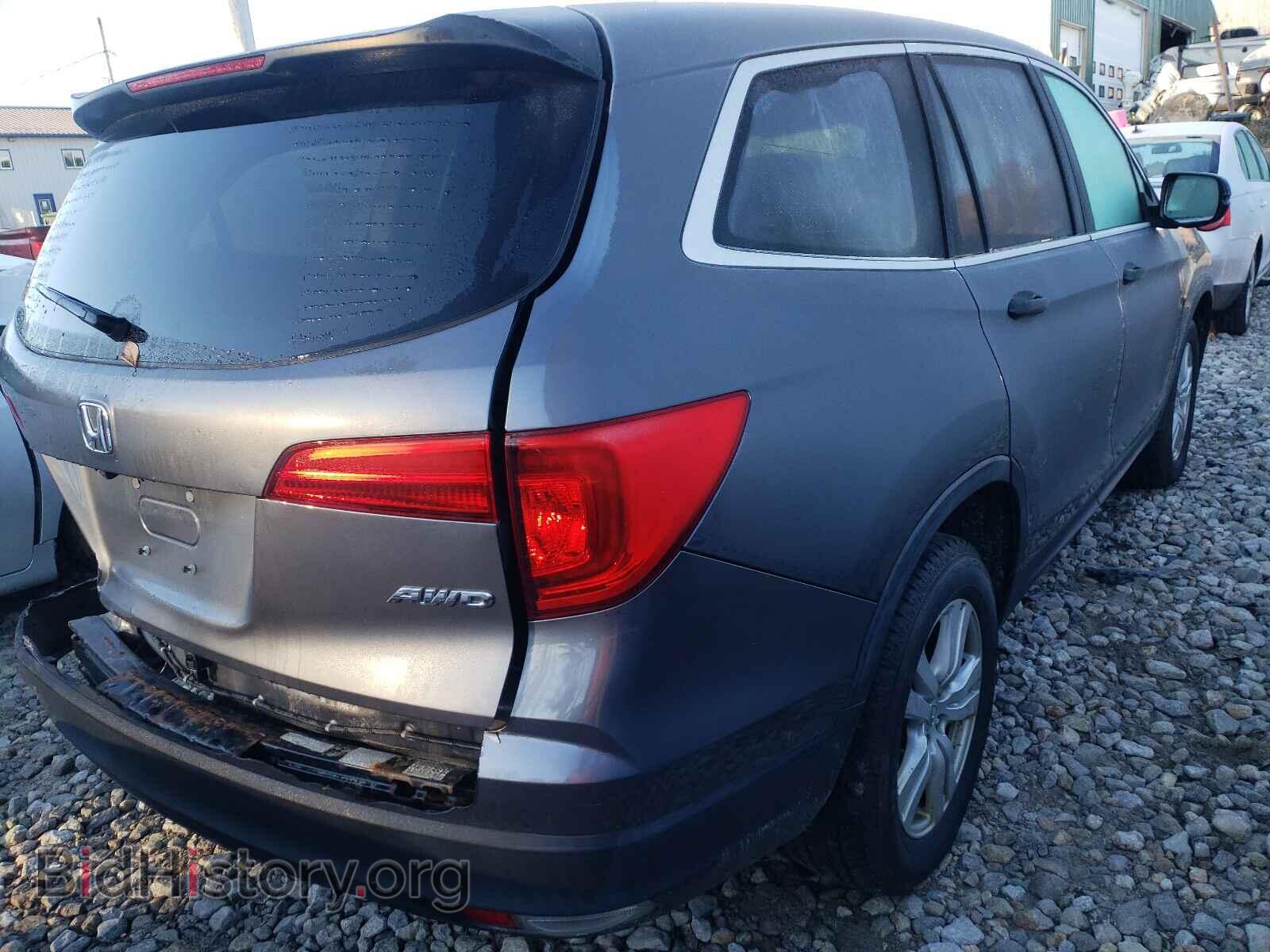 2016 HONDA PILOT - VIN: 5FNYF6H14GB112703 - Фото 4