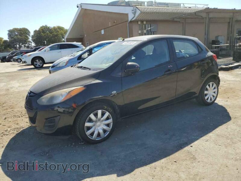 2013 Mazda 2 (VIN JM1DE1KY7D0170390) — фото 1 из 13, Copart, повреждение: задняя часть