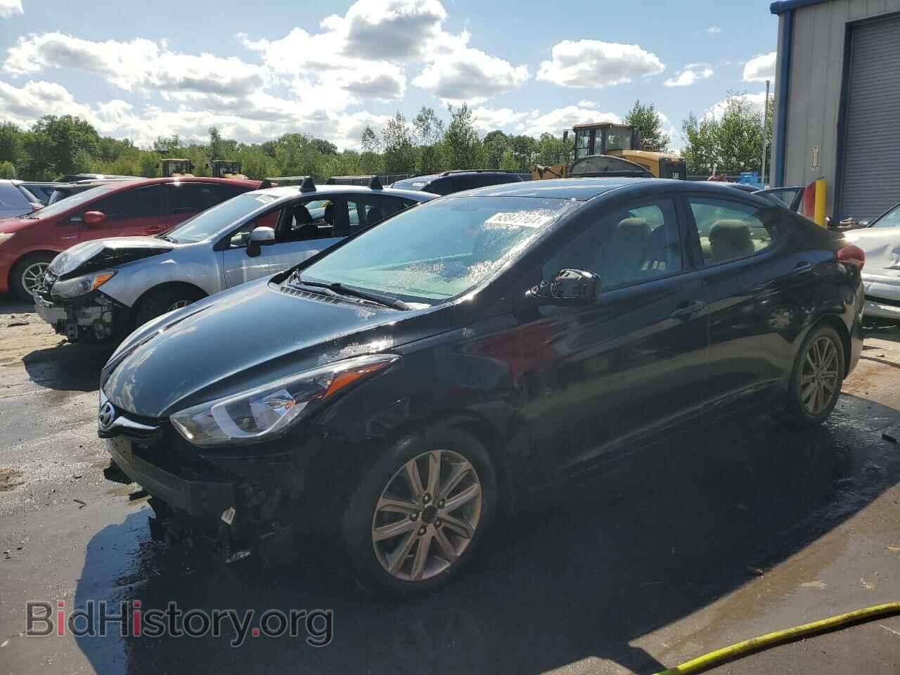 Photo 5NPDH4AE0EH488128 - HYUNDAI ELANTRA 2014