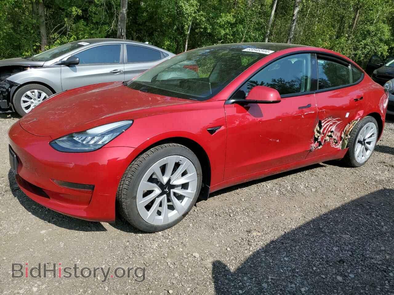 Photo 5YJ3E1EA0MF861174 - TESLA MODEL 3 2021