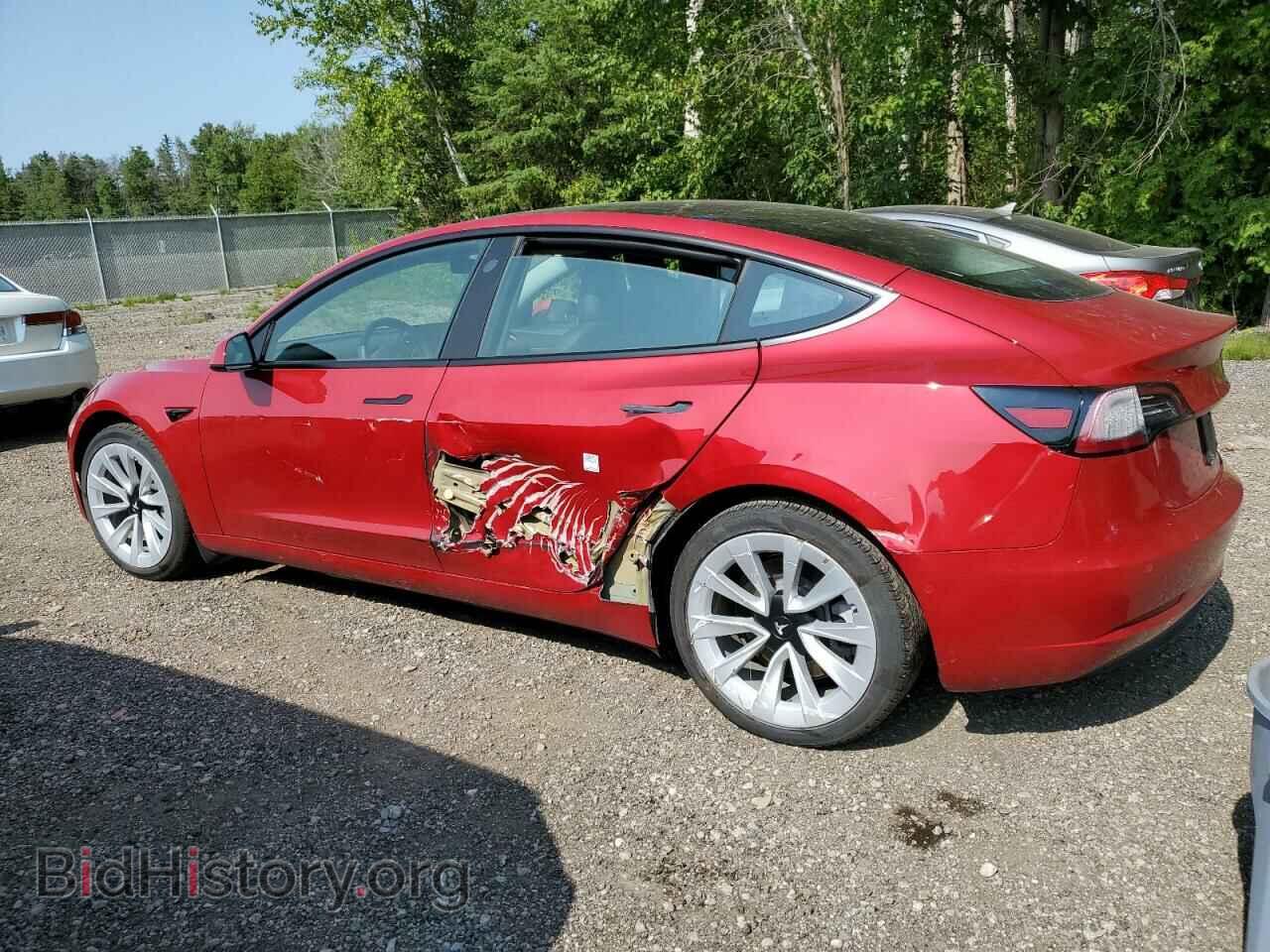 2021 TESLA MODEL 3 - VIN: 5YJ3E1EA0MF861174 - Фото 2