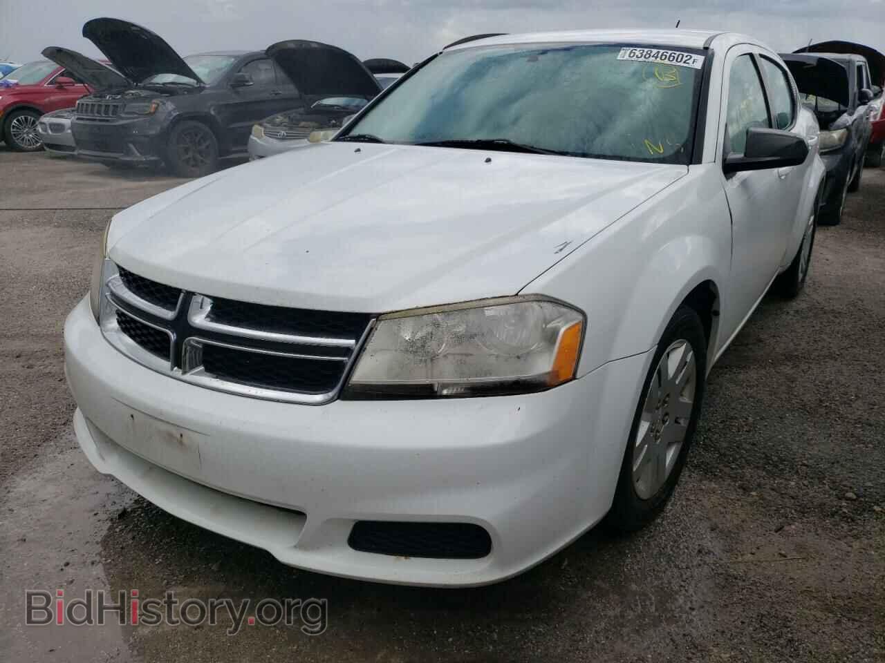 2014 DODGE AVENGER - VIN: 1C3CDZAB5EN201798 - Фото 2