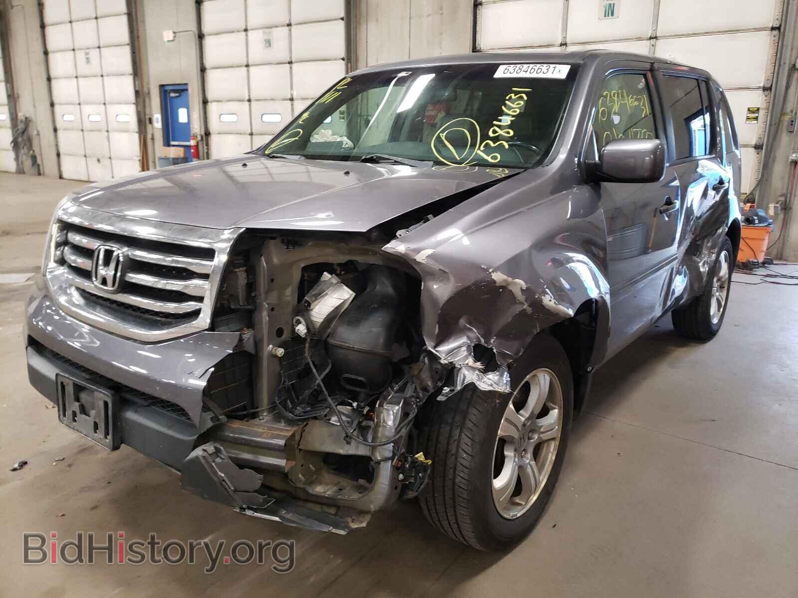 2014 HONDA PILOT - VIN: 5FNYF4H74EB004037 - Фото 2