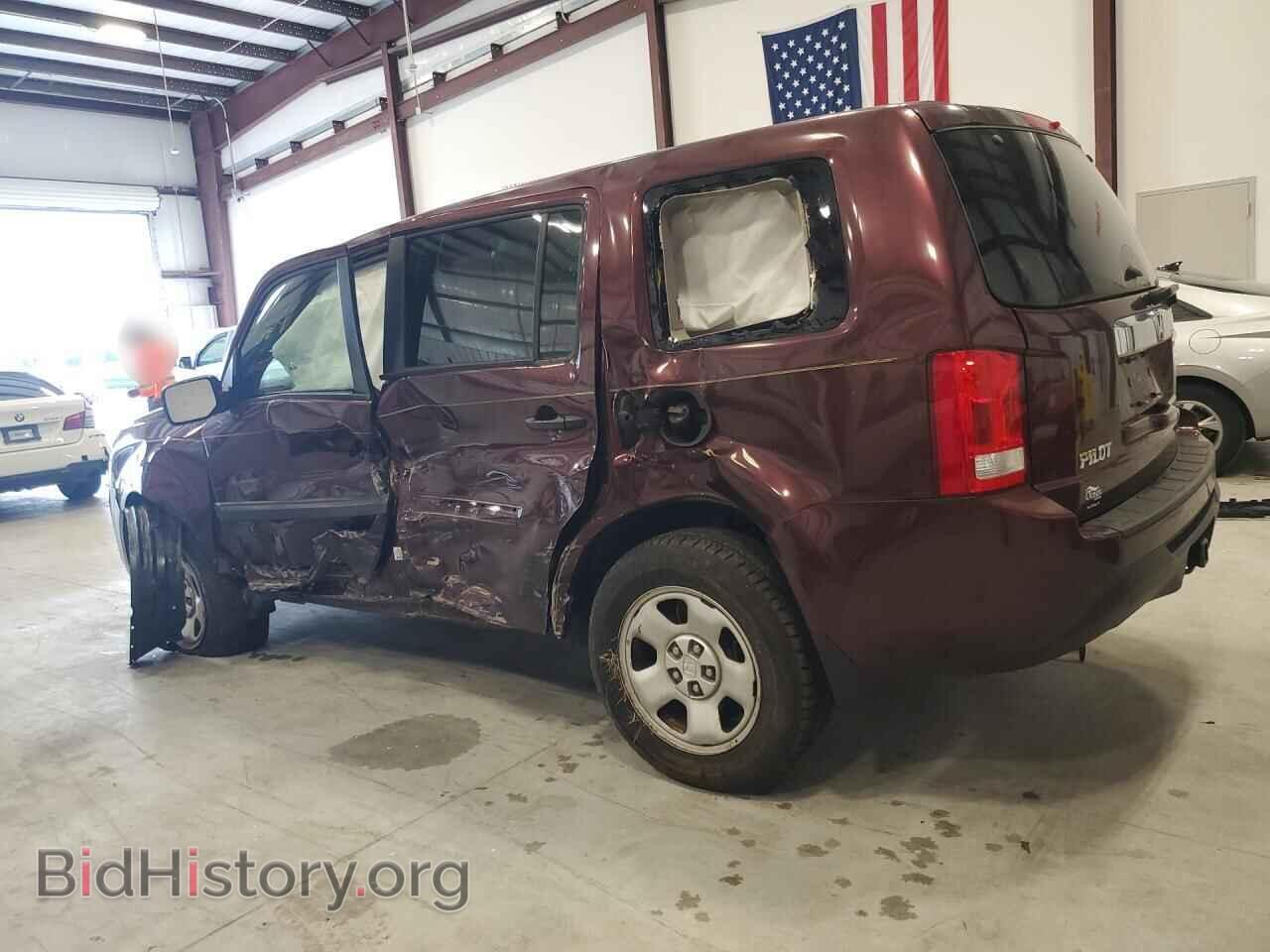 2012 HONDA PILOT - VIN: 5FNYF3H29CB039278 - Фото 2