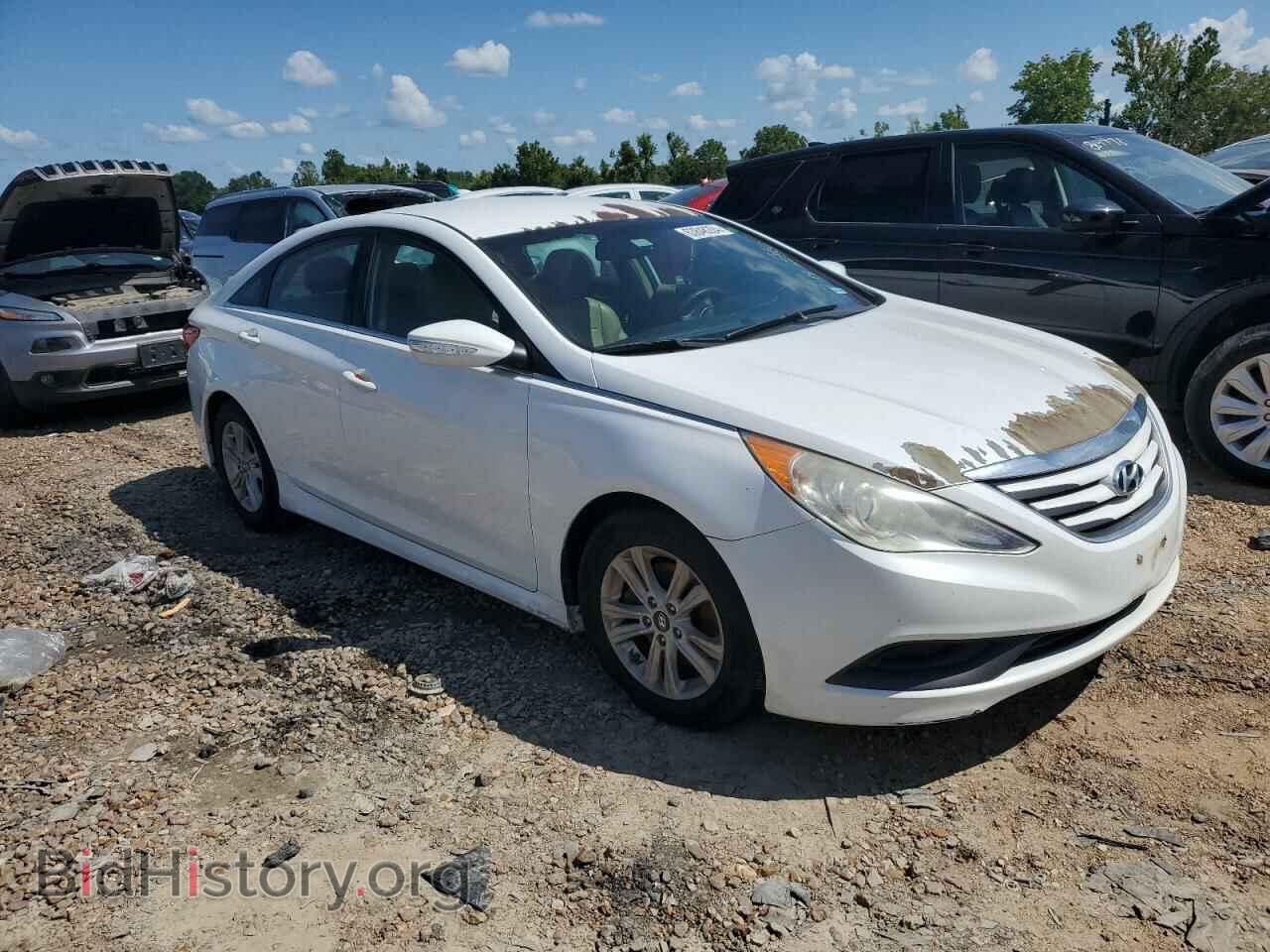 2014 HYUNDAI SONATA - VIN: 5NPEB4AC5EH855478 - Фото 4