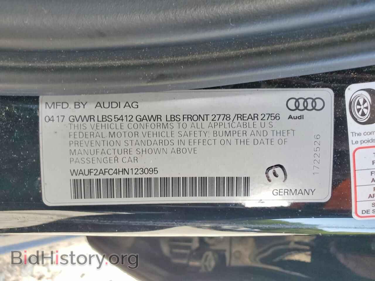 2017 AUDI A6 - VIN: WAUF2AFC4HN123095 - Photo 12