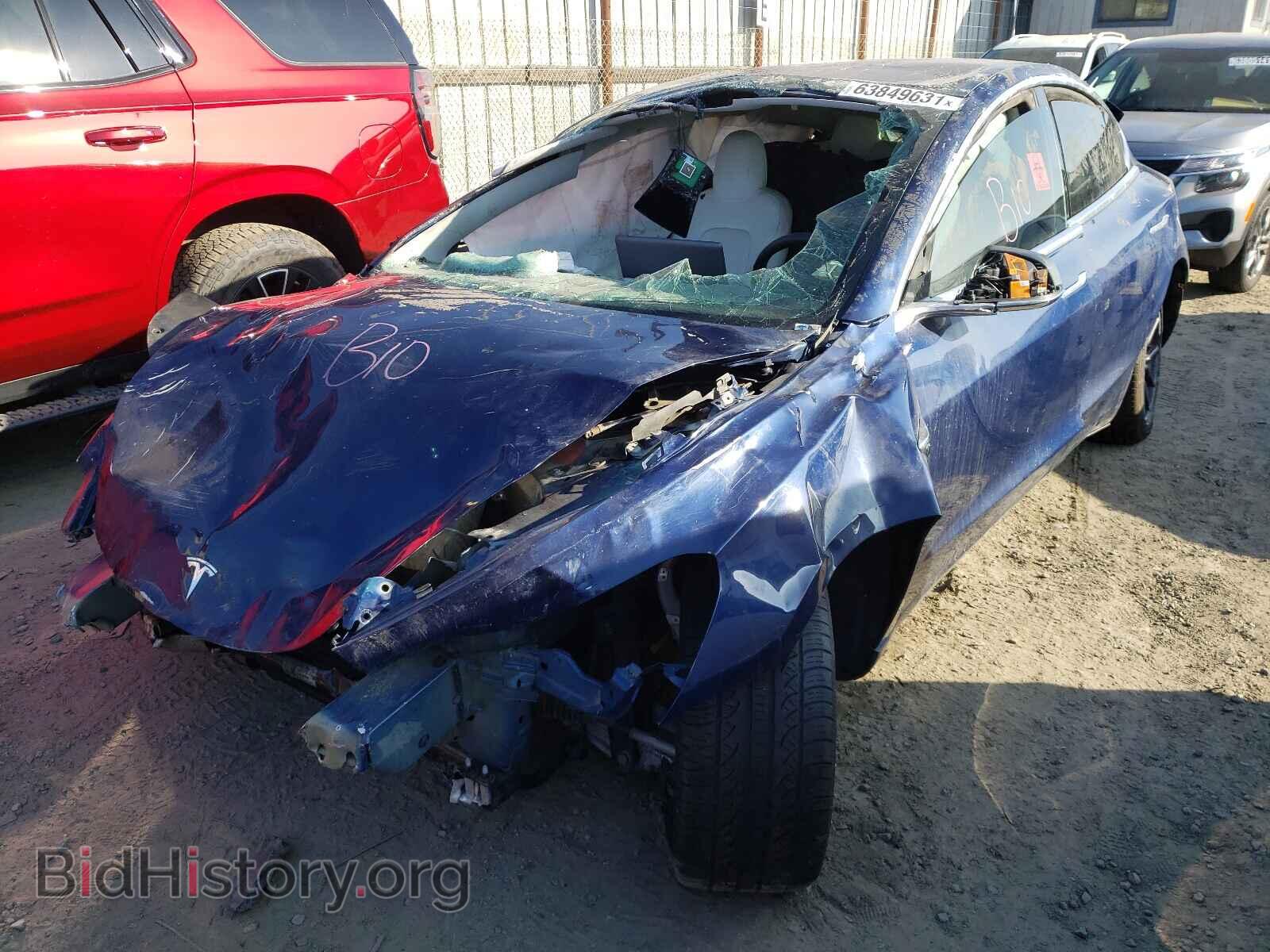 2018 TESLA MODEL 3 - VIN: 5YJ3E1EBXJF101063 - Фото 2