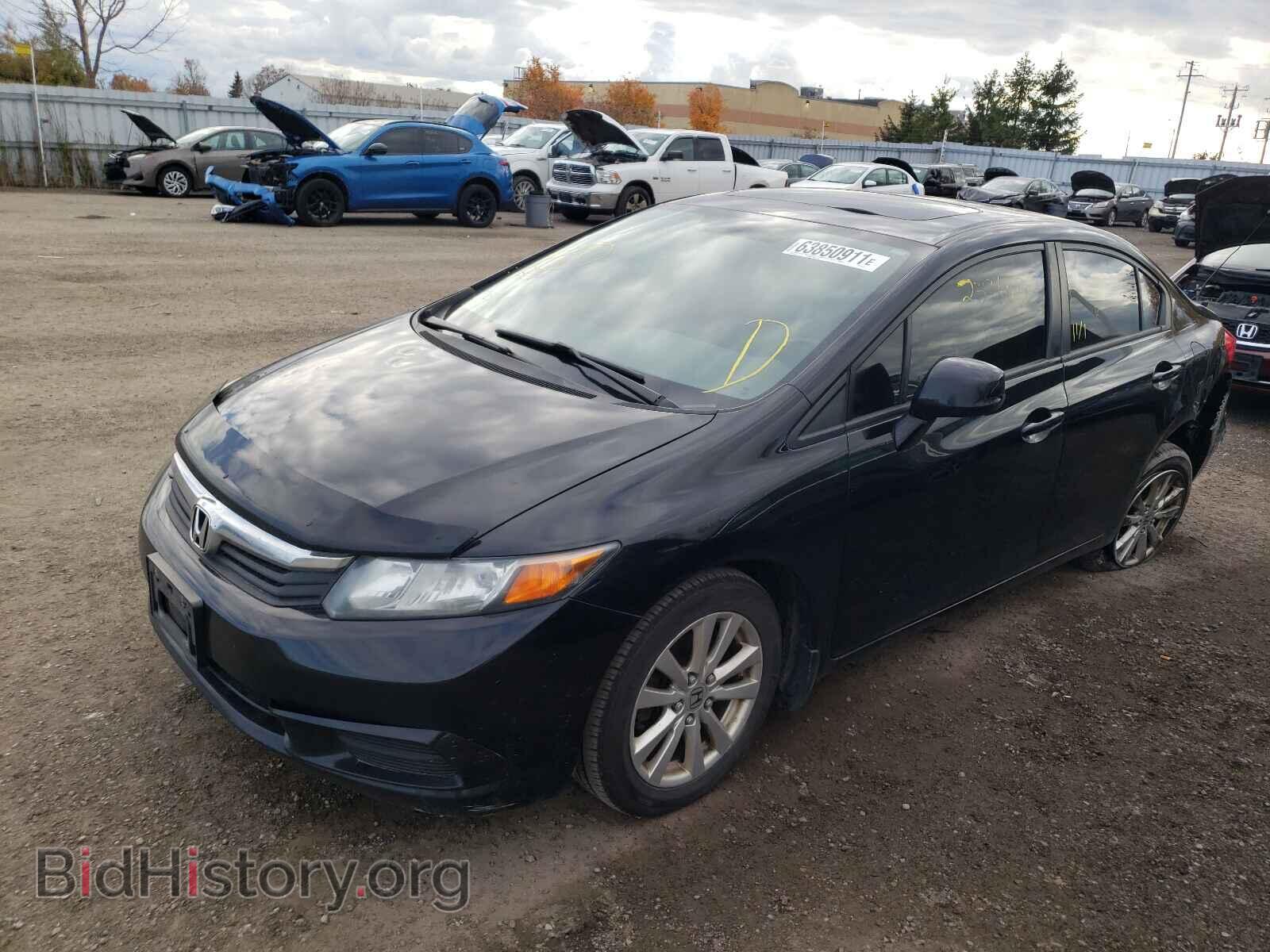 2012 HONDA CIVIC - VIN: 2HGFB2F51CH110818 - Фото 2