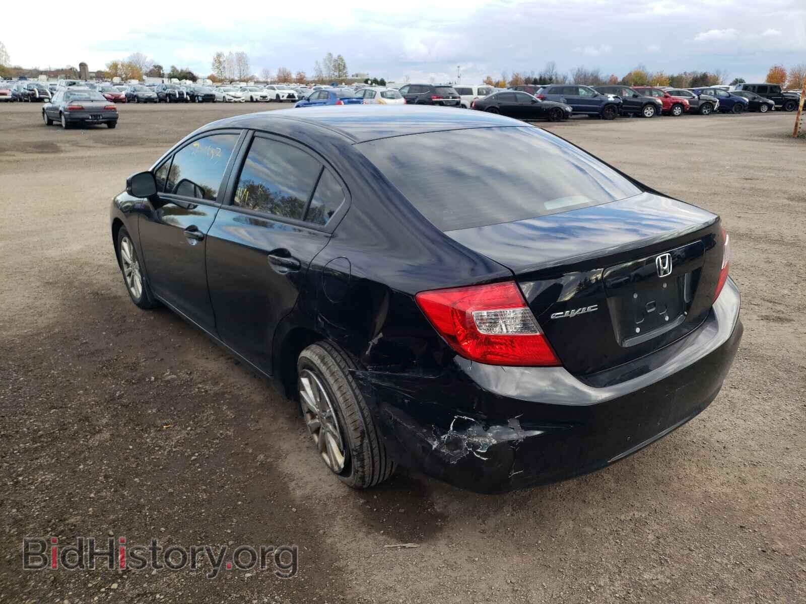 2012 HONDA CIVIC - VIN: 2HGFB2F51CH110818 - Фото 3