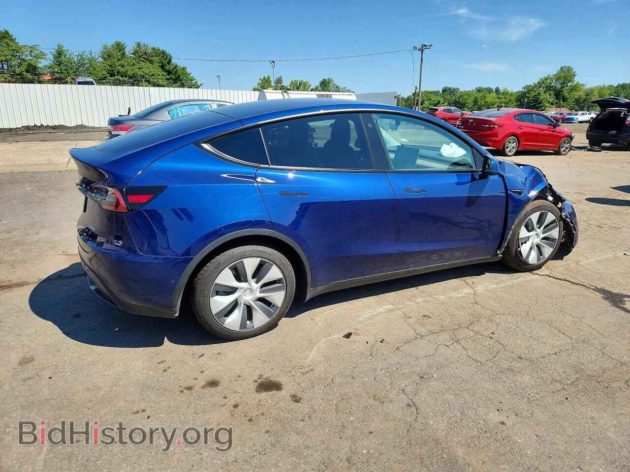 2022 TESLA MODEL Y - VIN: 7SAYGDEE0NF401814 - Фото 3