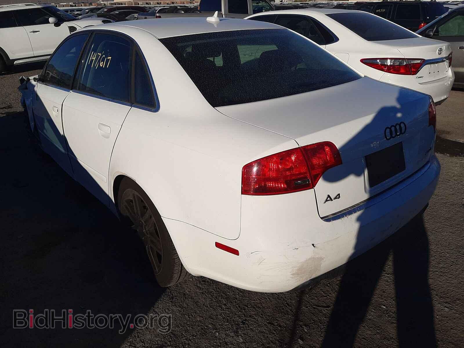 2007 AUDI A4 - VIN: WAUAF78E87A203277 - Photo 3