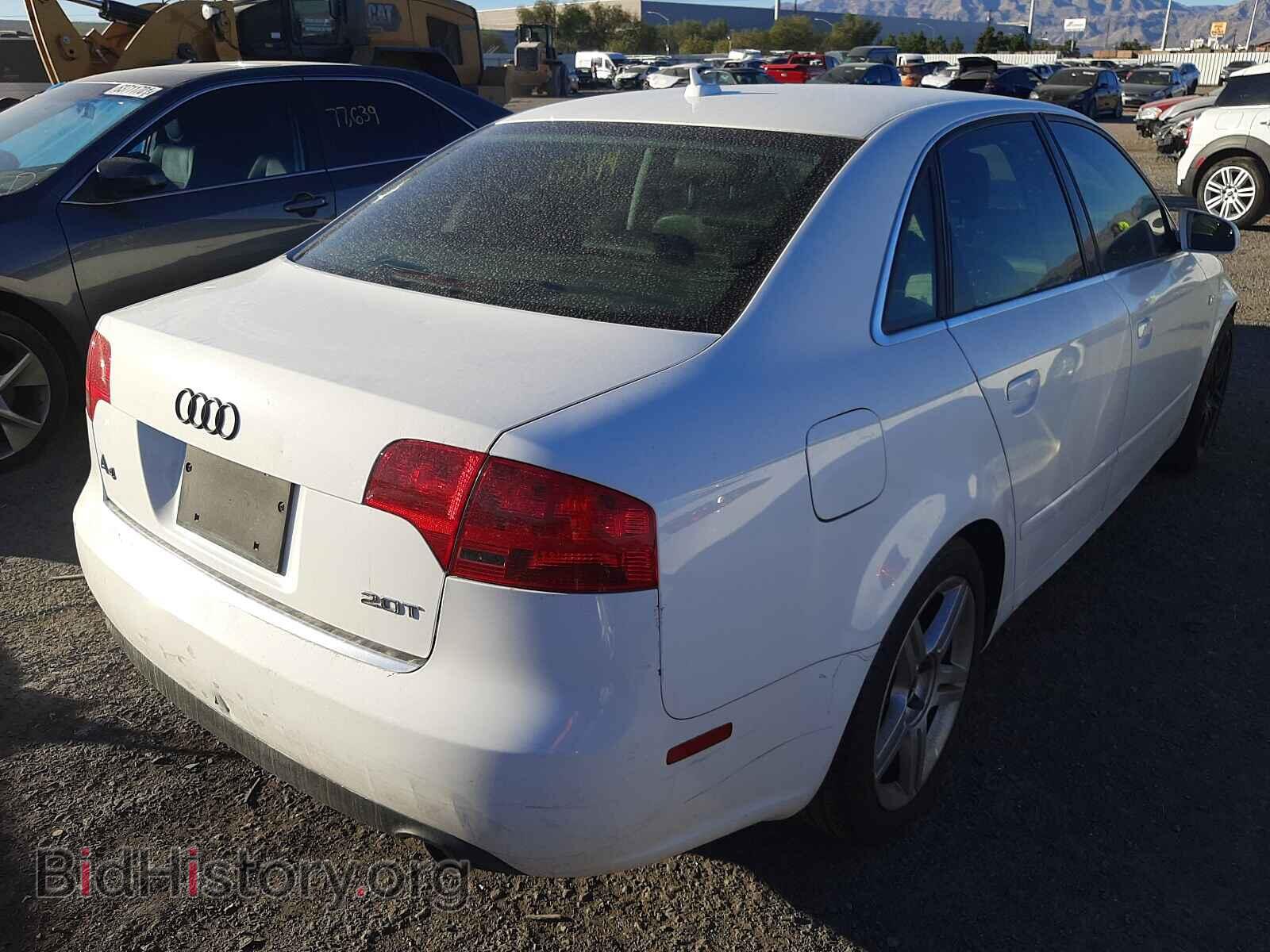 2007 AUDI A4 - VIN: WAUAF78E87A203277 - Photo 4