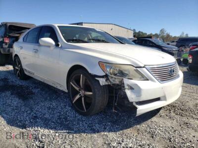 2007 Lexus LS460 LS 460, белый — VIN JTHBL46F675006593, Copart