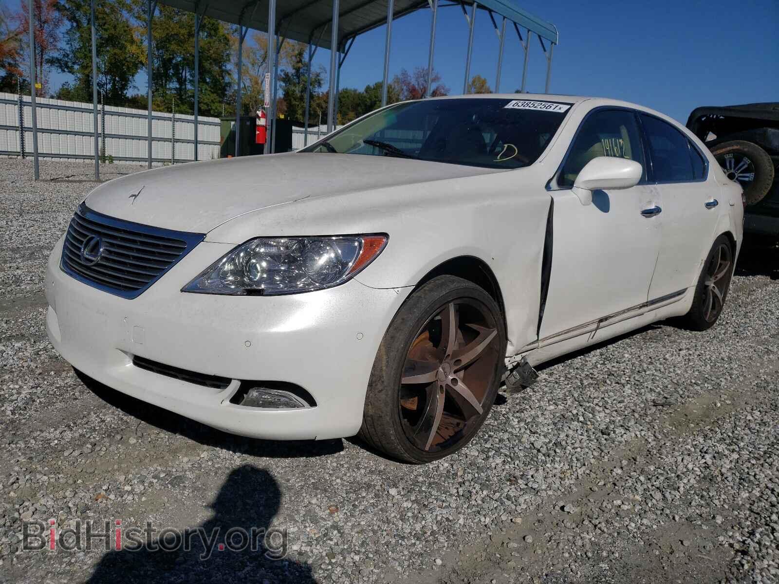 2007 LEXUS LS460 - VIN: JTHBL46F675006593 - Фото 2