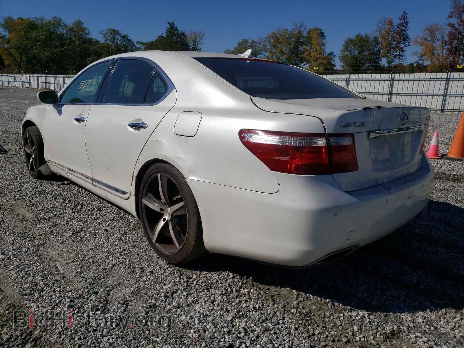 2007 LEXUS LS460 - VIN: JTHBL46F675006593 - Фото 3