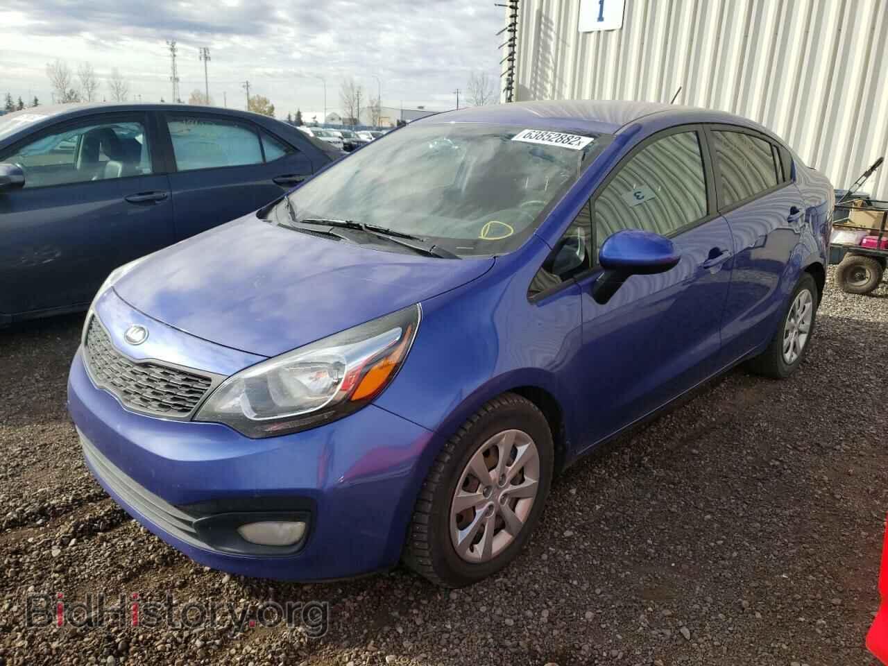 2013 KIA RIO - VIN: KNADM4A32D6279800 - Фото 2