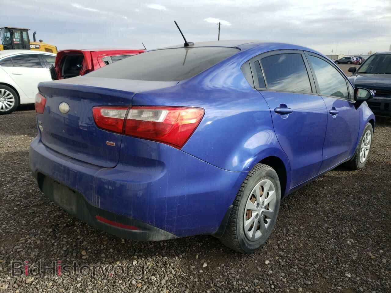 2013 KIA RIO - VIN: KNADM4A32D6279800 - Фото 4
