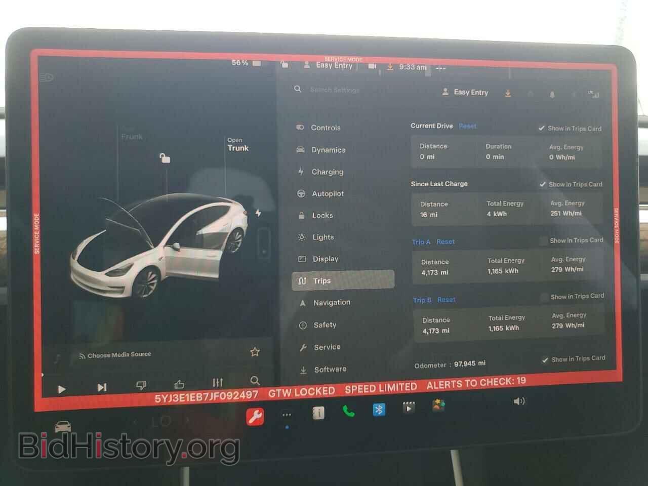 2018 TESLA MODEL 3 - VIN: 5YJ3E1EB7JF092497 - Photo 9