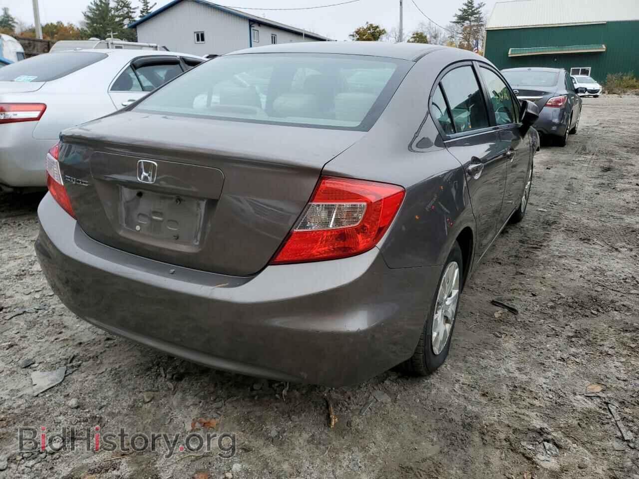 2012 HONDA CIVIC - VIN: 19XFB2F5XCE304001 - Фото 4