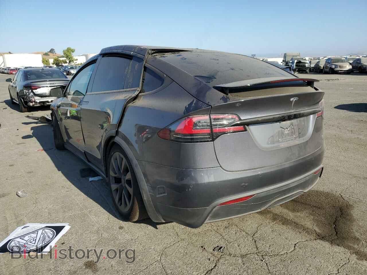 2022 TESLA MODEL X - VIN: 7SAXCBE50NF329346 - Фото 2