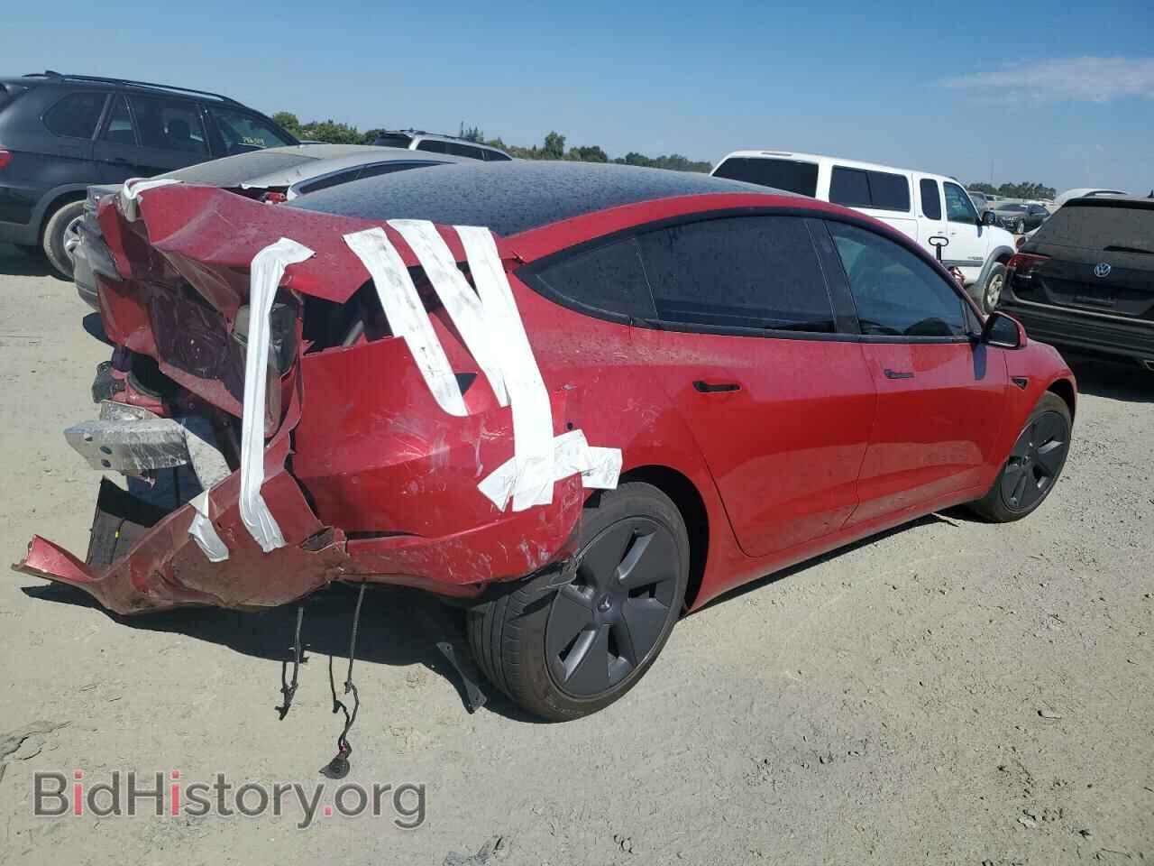 2022 TESLA MODEL 3 - VIN: 5YJ3E1EA8NF126914 - Фото 3