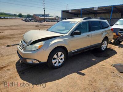 2010 Subaru OUTBACK 2.5I Premium, золотистый — VIN 4S4BRBCC0A3349767, Copart