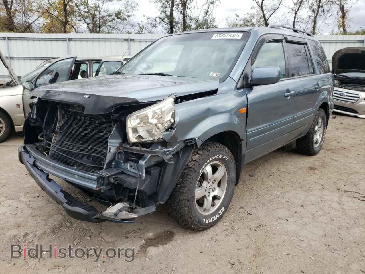 2007 HONDA PILOT - VIN: 2HKYF187X7H518980 - Фото 2