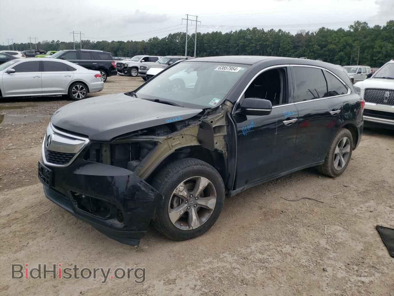 Фотография 5FRYD3H25EB012912 - ACURA MDX 2014