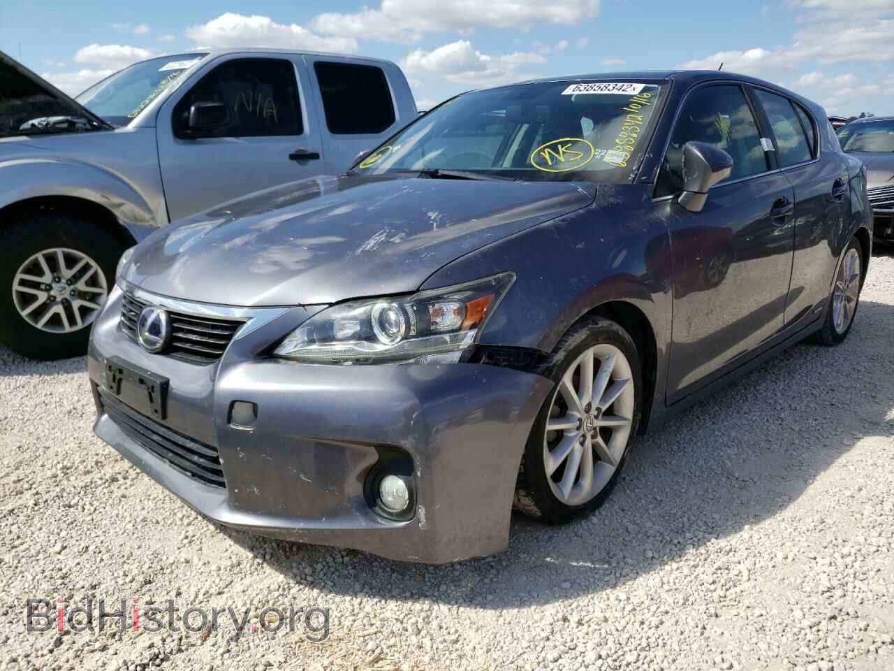 2013 LEXUS CT 200 - VIN: JTHKD5BH0D2153919 - Фото 2
