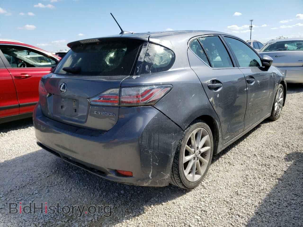 2013 LEXUS CT 200 - VIN: JTHKD5BH0D2153919 - Фото 4